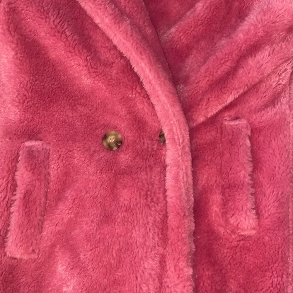 Storets Hot Pink Faux Fur Coat - Picture 5 of 5